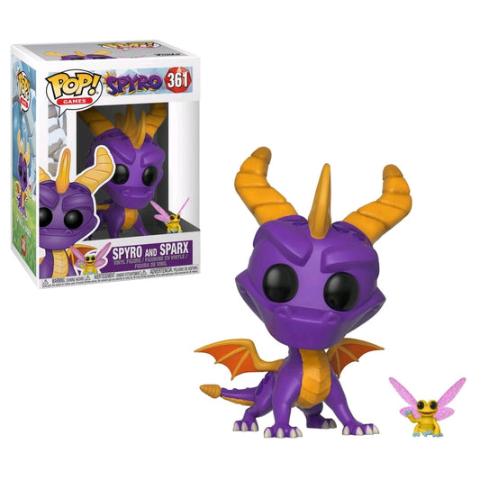 Spyro the Dragon - Spyro & Sparx Pop! Vinyl - Ozzie Collectables