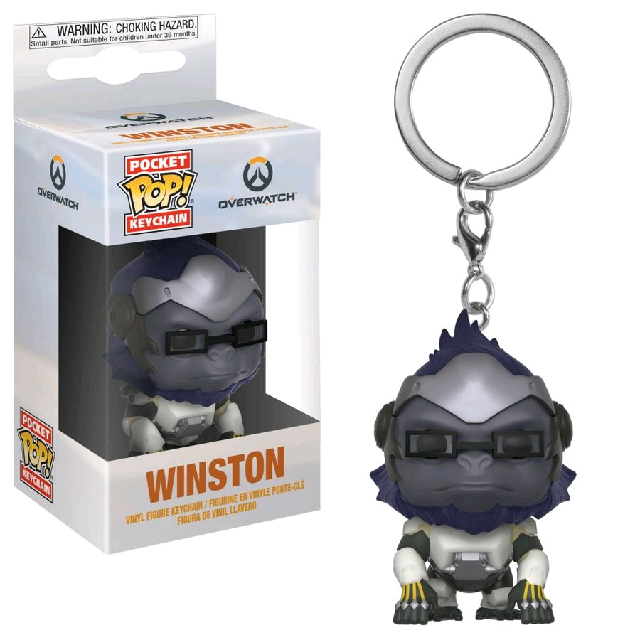 Overwatch - Winston Pocket Pop! Keychain - Ozzie Collectables