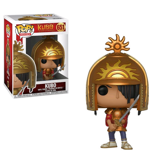 Kubo and the Two Strings - Kubo in Armor Pop! Vinyl - Ozzie Collectables