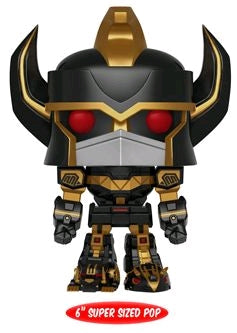 Megazrod Black & Gold - Power Rangers Television 6 Inch Pop! Vinyl #497 - Ozzie Collectables