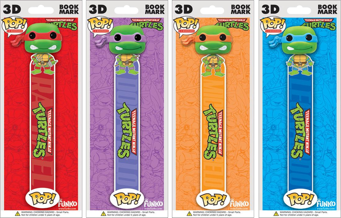 Teenage Mutant Ninja Turtles - 3D Bookmark Assortment - Ozzie Collectables
