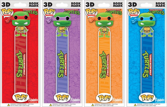 Teenage Mutant Ninja Turtles - 3D Bookmark Assortment - Ozzie Collectables
