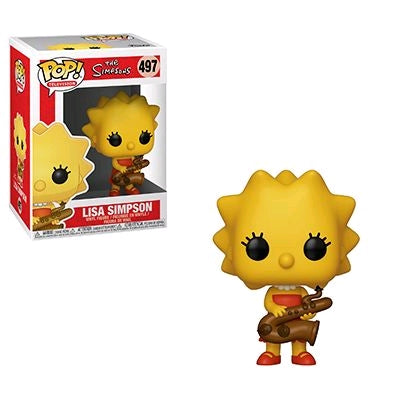 The Simpsons - Lisa (Saxophone) Pop! Vinyl - Ozzie Collectables