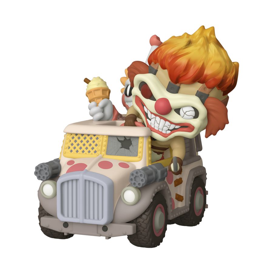 Twisted Metal - Sweet Tooth & Ice Cream Truck US Exclusive Pop! Ride - Ozzie Collectables