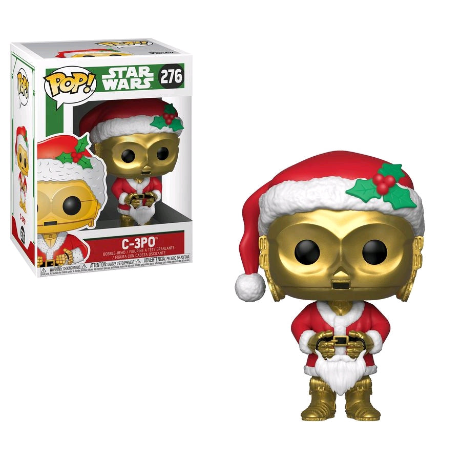 Star Wars - C-3PO as Santa Pop! Vinyl - Ozzie Collectables