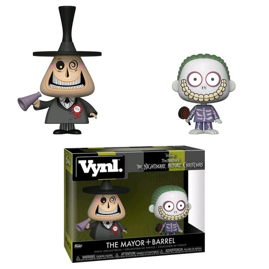 The Nightmare Before Christmas - Mayor & Barrel Vynl. - Ozzie Collectables