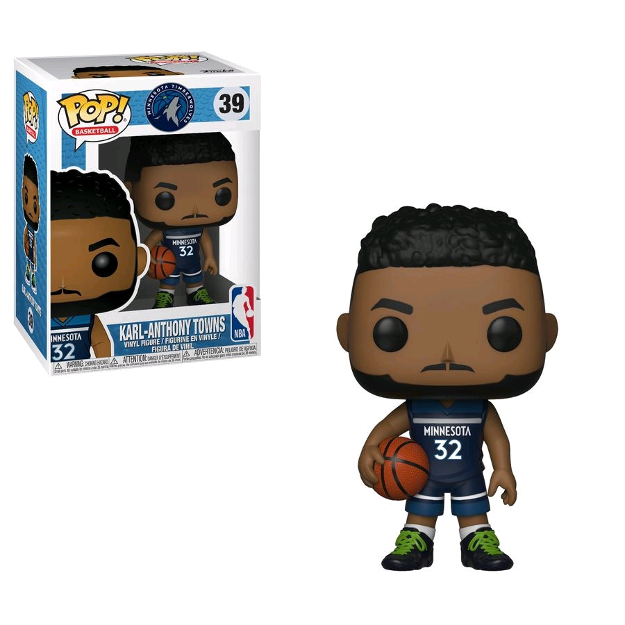 NBA: Timberwolves - Karl-Anthony Towns Pop! Vinyl - Ozzie Collectables