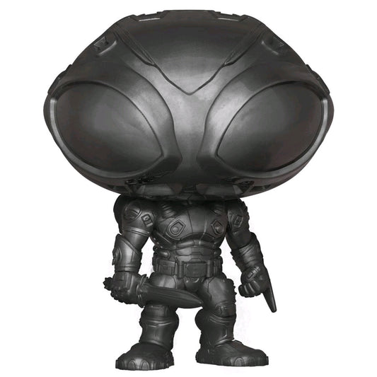 Aquaman - Black Manta Brushed Steel US Exclusive Pop! Vinyl - Ozzie Collectables