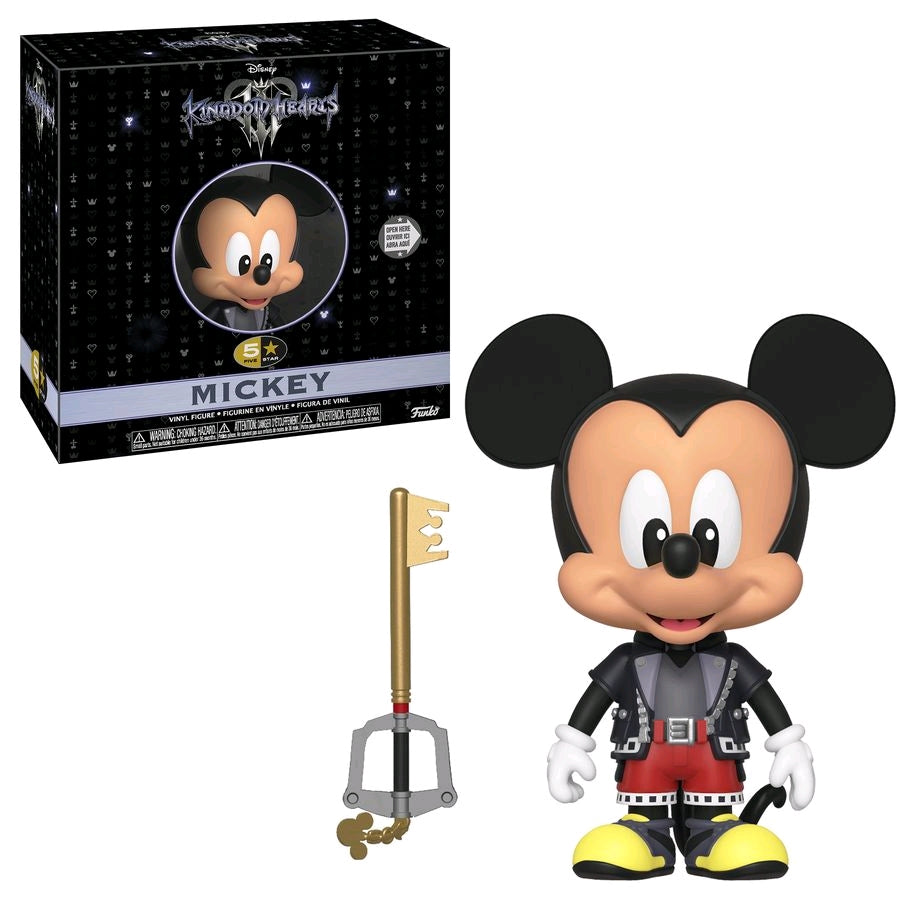 Kingdom Hearts III - Mickey 5-Star Vinyl Figure - Ozzie Collectables