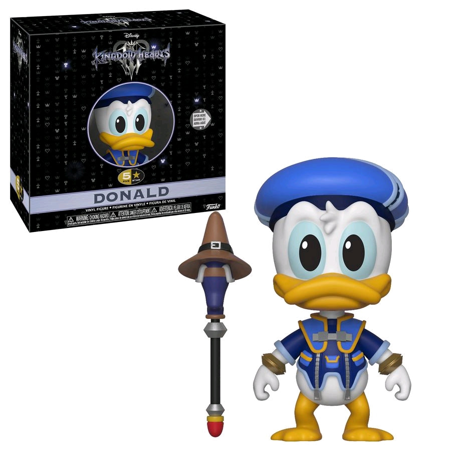 Kingdom Hearts III - Donald 5-Star Vinyl Figure - Ozzie Collectables