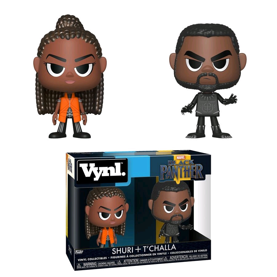 Black Panther - Shuri & T'Challa Vynl. - Ozzie Collectables