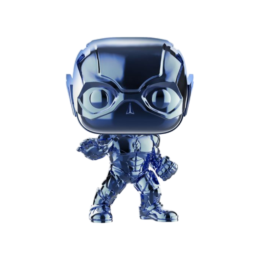 Justice League (2017) - Flash Light Blue Chrome Pop! Vinyl