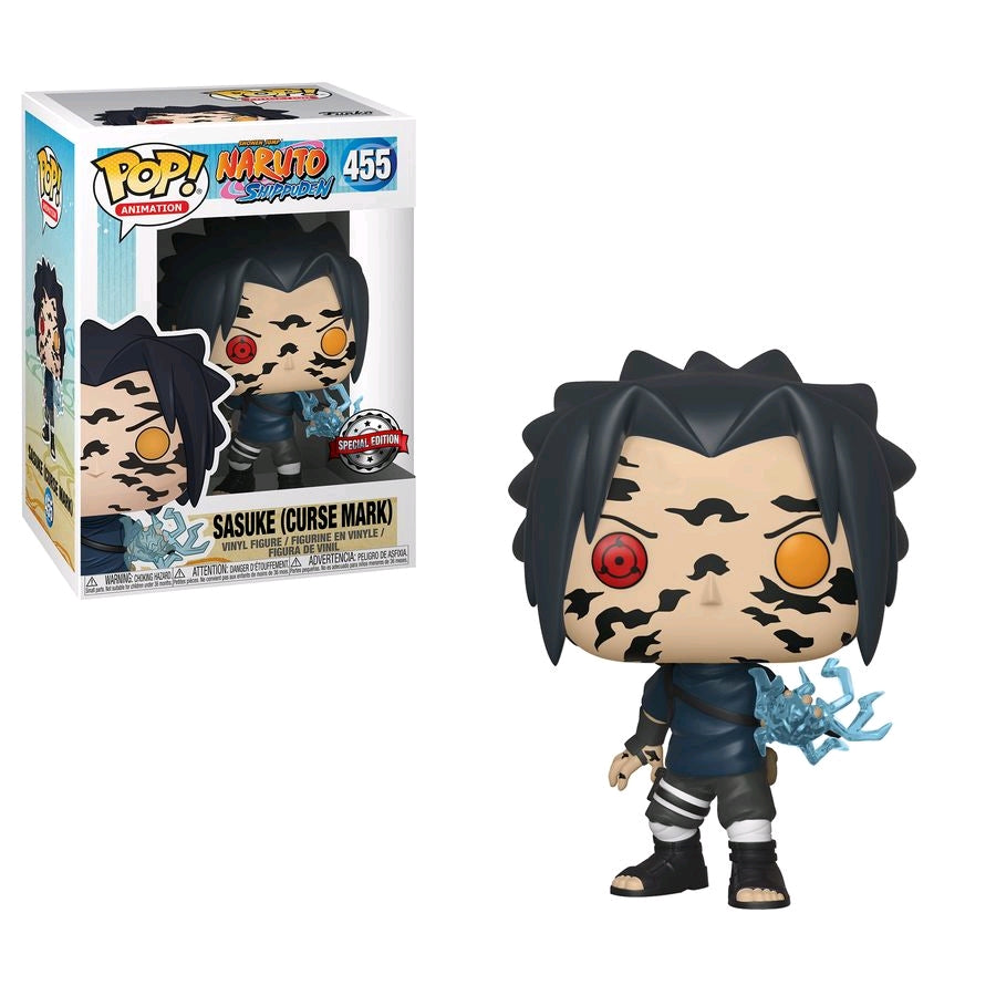 Naruto Shippuden - Sasuke Curse Mark US Exclusive Pop! Vinyl - Ozzie Collectables