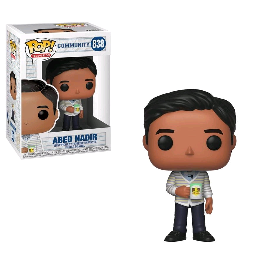 Abed Nadir - Community Television Pop! Vinyl #838 - Ozzie Collectables