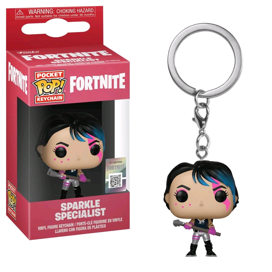 Fortnite - Sparkle Specialist Pocket Pop! Keychain - Ozzie Collectables