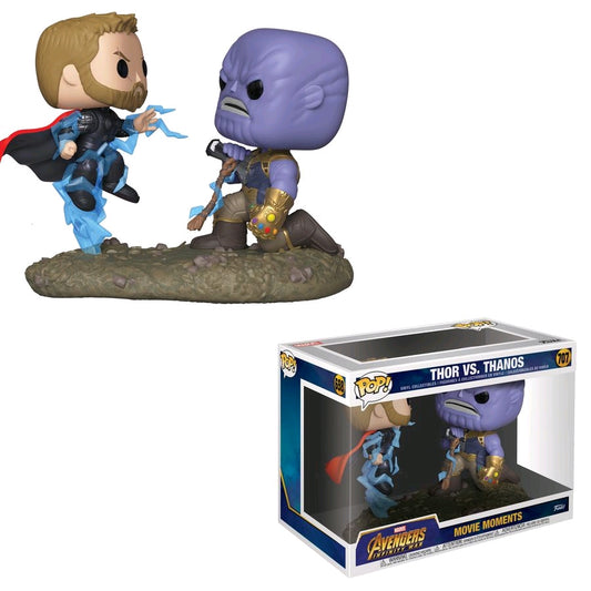 Avengers 3: Infinity War - Thor vs Thanos Movie Moment Pop! Vinyl - Ozzie Collectables