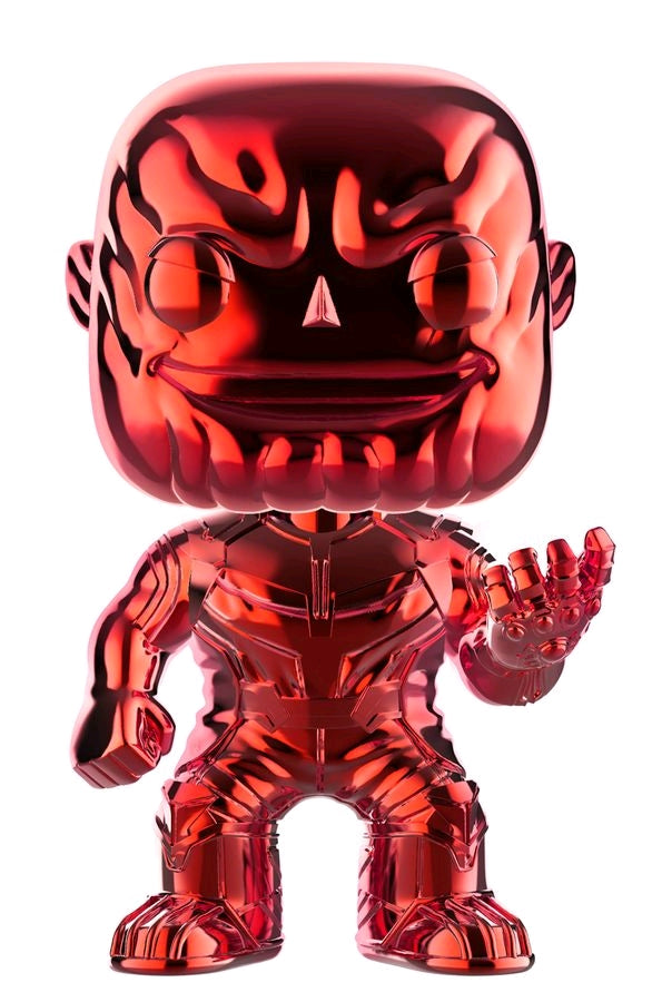 Avengers 3: Infinity War - Thanos Red Chrome US Exclusive Pop! Vinyl - Ozzie Collectables