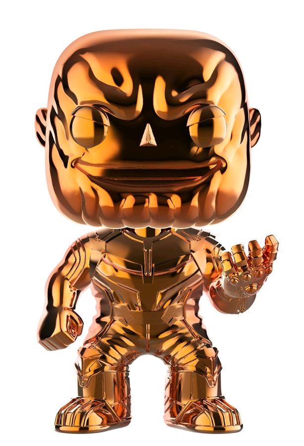 Avengers 3: Infinity War - Thanos Orange Chrome US Exclusive Pop! Vinyl - Ozzie Collectables