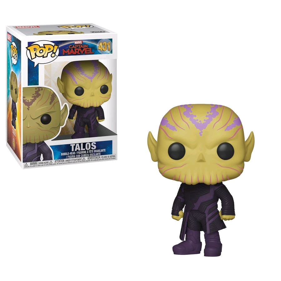 Captain Marvel - Talos Pop! - Ozzie Collectables