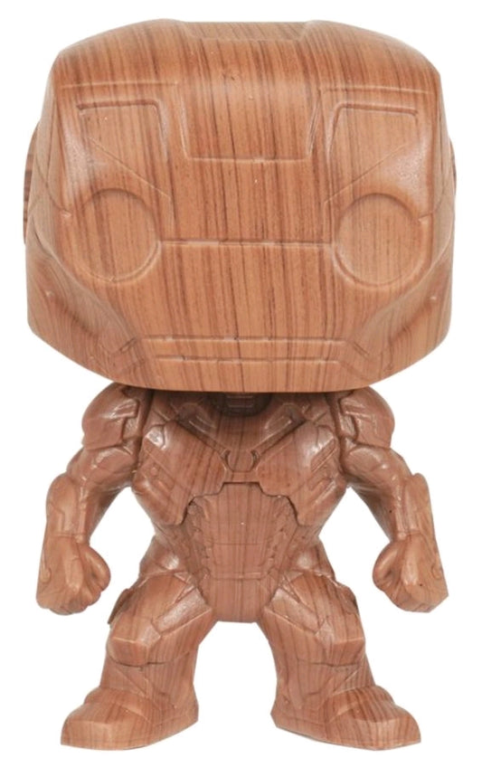 Iron Man - Iron Man Wood Deco US Exclusive Pop! Vinyl - Ozzie Collectables