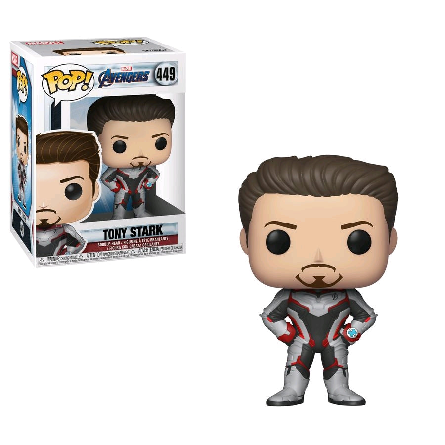 Avengers 4: Endgame - Tony Stark (Team Suit) Pop! Vinyl - Ozzie Collectables