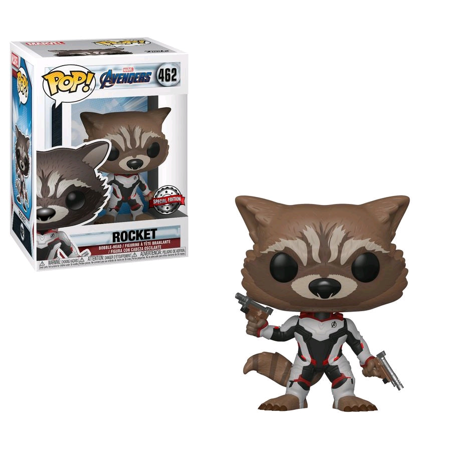 Avengers 4: Endgame - Rocket Team Suit US Exclusive Pop! Vinyl - Ozzie Collectables