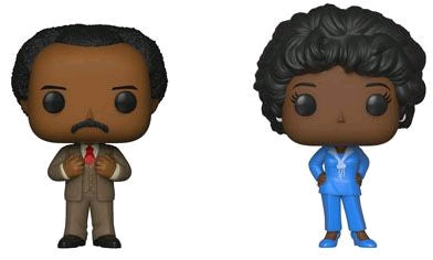 The Jeffersons - George & Louise US Exclusive Pop! Vinyl 2-pack - Ozzie Collectables