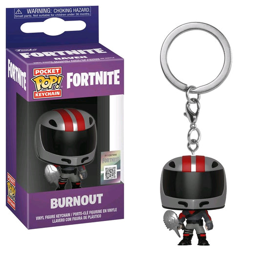 Fortnite - Burnout Pocket Pop! Keychain - Ozzie Collectables
