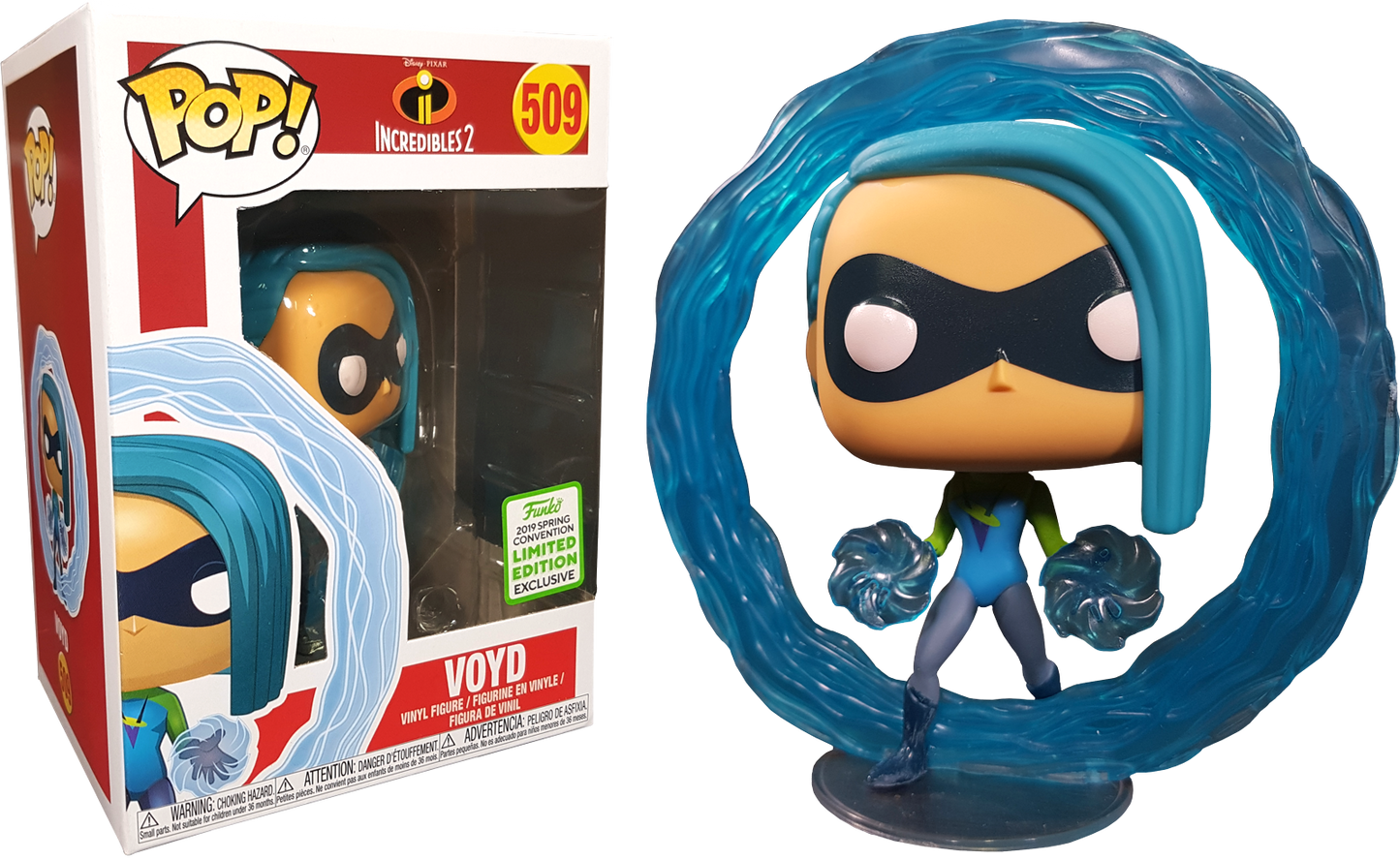 Incredibles 2 - Voyd ECCC 2019 Exclusive Pop! Vinyl