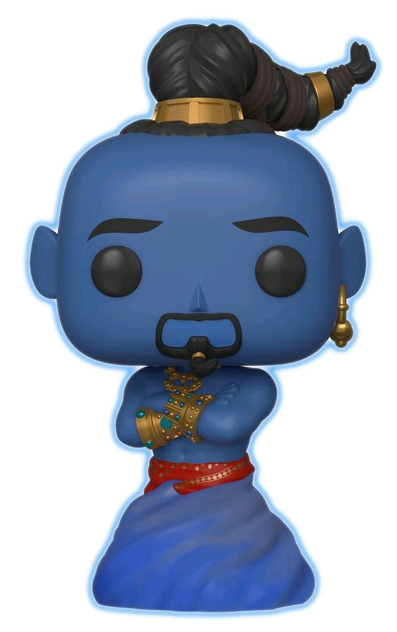 Aladdin (2019) - Genie Glow US Exclusive Pop! Vinyl - Ozzie Collectables