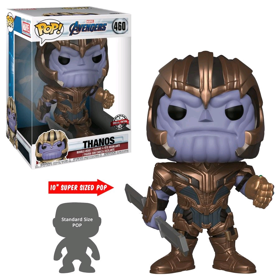 Avengers 4: Endgame - Thanos 10" US Exclusive Pop! Vinyl - Ozzie Collectables
