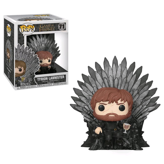 Game of Thrones - Tyrion on Iron Throne Pop! Deluxe - Ozzie Collectables