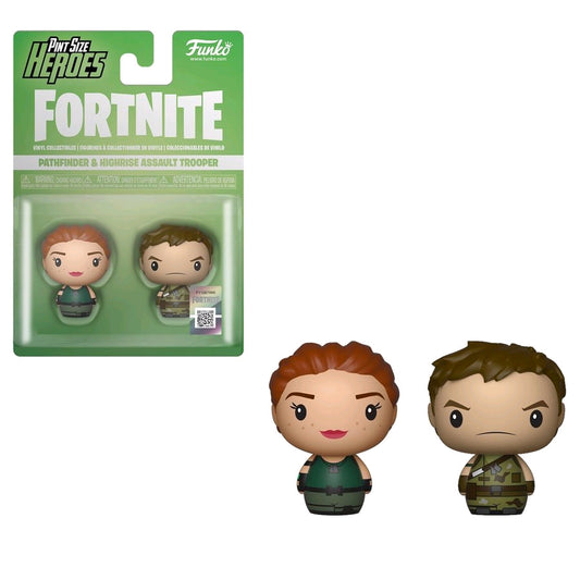 Fortnite - Pathfinder & Highrise Assault Trooper Pint Size Hero 2-pack - Ozzie Collectables
