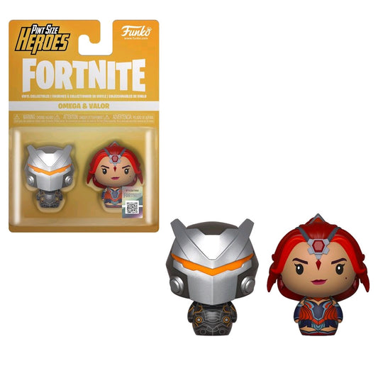 Fortnite - Omega Armour & Valor Pint Size Hero 2-pack - Ozzie Collectables