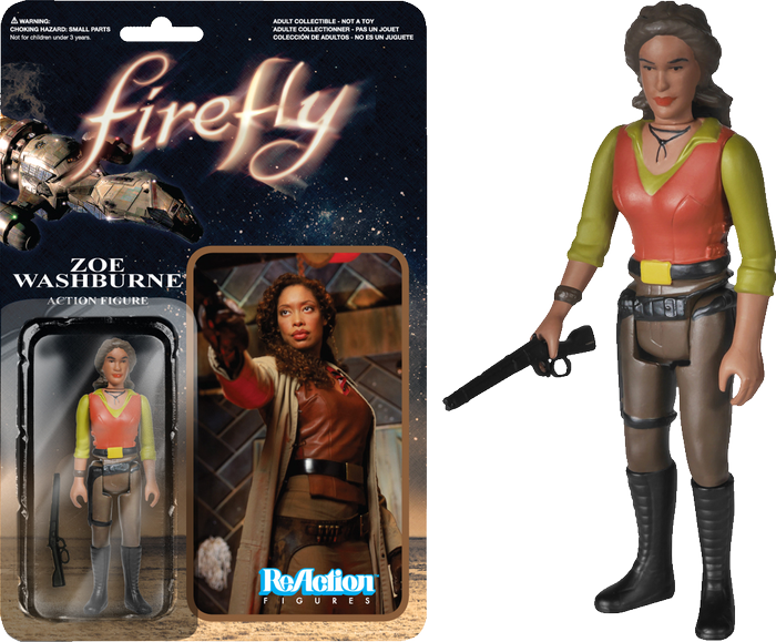 Firefly - Zoe Washburne ReAction Figure - Ozzie Collectables