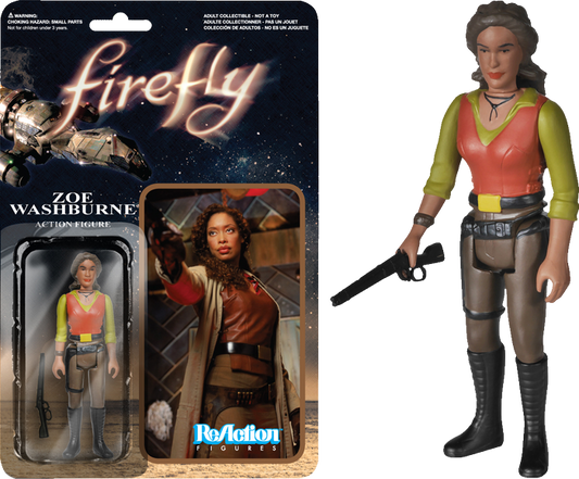 Firefly - Zoe Washburne ReAction Figure - Ozzie Collectables