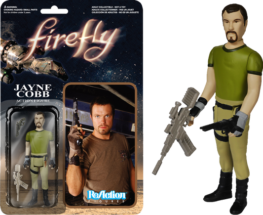 Firefly - Jayne Cobb ReAction Figure - Ozzie Collectables