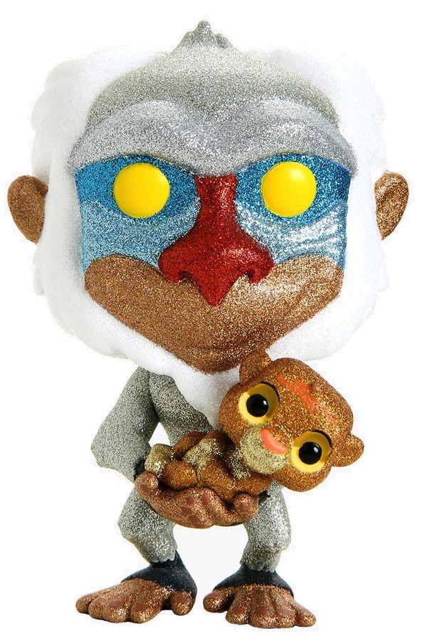 Lion King - Rafiki Diamond Glitter US Exclusive Pop! Vinyl - Ozzie Collectables