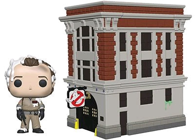 Ghostbusters - Peter with Firehouse Pop! Town - Ozzie Collectables