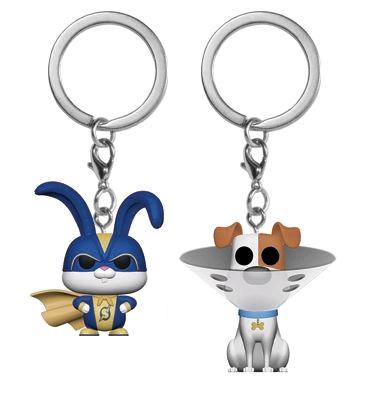 Secret Life of Pets 2 - Max & Snowball US Exclusive Pocket Pop! Keychain 2-pack - Ozzie Collectables