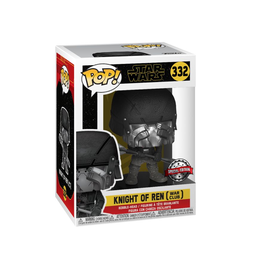 Star Wars - Knight of Ren War Club Episode IX Rise of Skywalker US Exclusive Pop! Vinyl - Ozzie Collectables