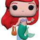 The Little Mermaid - Ariel with Bag Pop! Vinyl - Ozzie Collectables