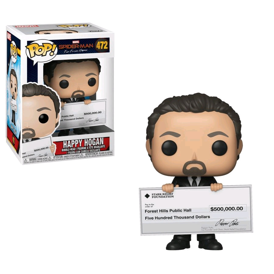 Spider-Man: Far From Home - Happy Hogan Pop! Vinyl - Ozzie Collectables