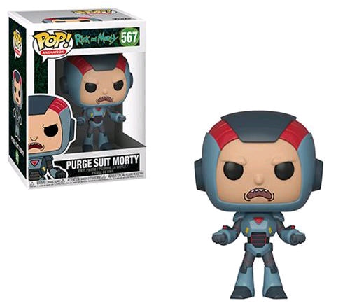 Rick and Morty - Morty in Purge Suit Pop! Vinyl - Ozzie Collectables