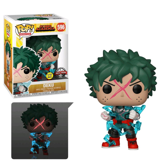 My Hero Academia - Deku Full Cowl Glow US Exclusive Pop! Vinyl - Ozzie Collectables