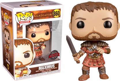 Gladiator - Maximus with Armor US Exclusive Pop! Vinyl - Ozzie Collectables
