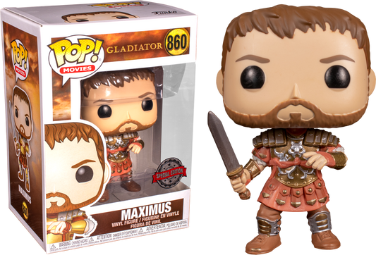 Gladiator - Maximus with Armor US Exclusive Pop! Vinyl - Ozzie Collectables