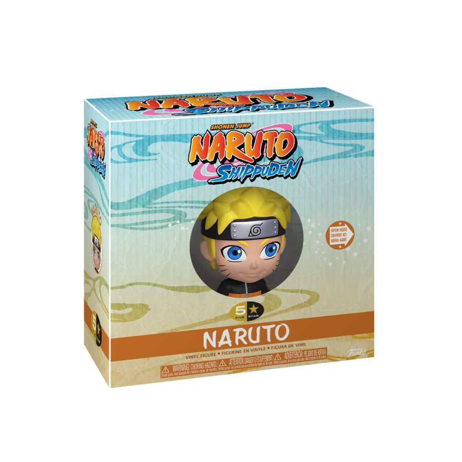 Naruto Shippuden - Naruto 5-Star Vinyl Figure - Ozzie Collectables