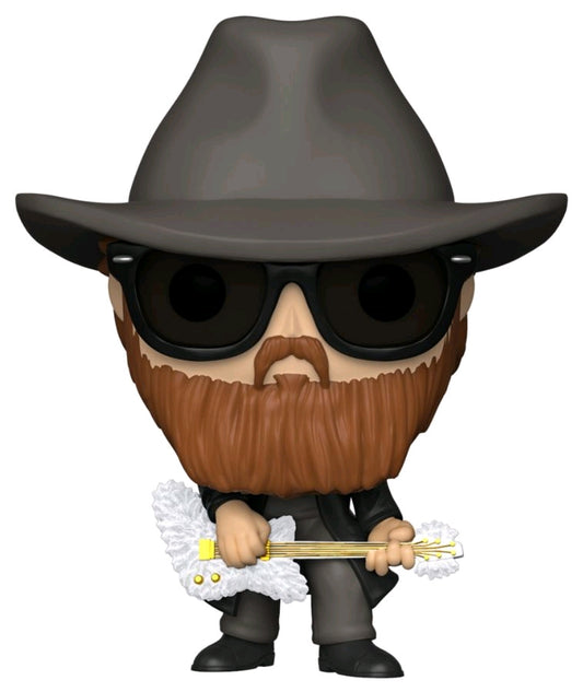ZZ Top - Billy Gibbons Flocked Pop! Vinyl - Ozzie Collectables