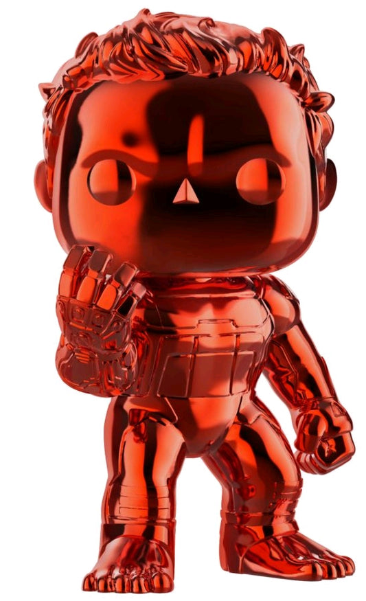 Avengers 4: Endgame - Hulk Red Chrome US Exclusive Pop! Vinyl - Ozzie Collectables